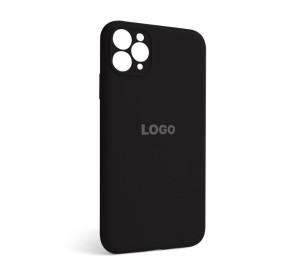 Чохол Full Silicone Case для Apple iPhone 11 Pro Max black (18) закрита камера