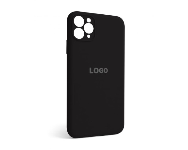 Чохол Full Silicone Case для Apple iPhone 11 Pro Max black (18) закрита камера