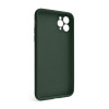 Чохол Full Silicone Case для Apple iPhone 11 Pro Max atrovirens green (54) закрита камера