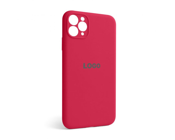 Чохол Full Silicone Case для Apple iPhone 11 Pro Max pomegranate (59) закрита камера