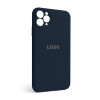 Чохол Full Silicone Case для Apple iPhone 11 Pro Max deep navy (68) закрита камера