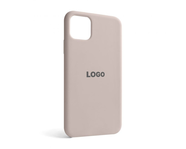 Чохол Full Silicone Case для Apple iPhone 11 Pro Max grey pink (73)