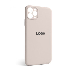 Чохол Full Silicone Case для Apple iPhone 11 Pro Max grey pink (73) закрита камера