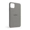 Чохол Full Silicone Case для Apple iPhone 11 Pro Max titanium grey (74)