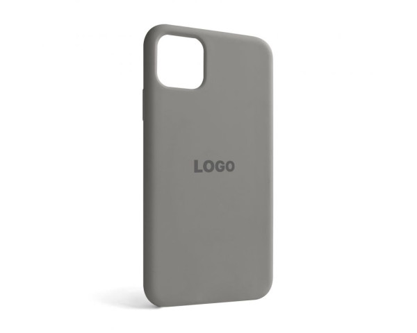 Чохол Full Silicone Case для Apple iPhone 11 Pro Max titanium grey (74)