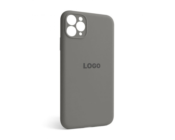 Чохол Full Silicone Case для Apple iPhone 11 Pro Max titanium grey (74) закрита камера