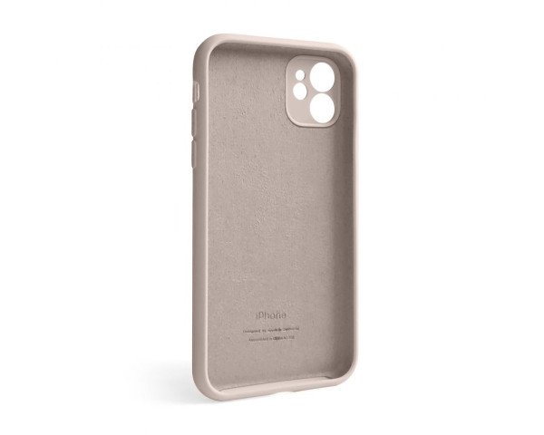 Чохол Full Silicone Case для Apple iPhone 12 lavender (07) закрита камера