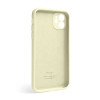 Чохол Full Silicone Case для Apple iPhone 12 antique white (10) закрита камера