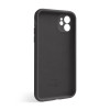 Чохол Full Silicone Case для Apple iPhone 12 dark grey (15) закрита камера