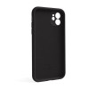 Чохол Full Silicone Case для Apple iPhone 12 black (18) закрита камера (без логотипу)