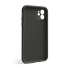Чохол Full Silicone Case для Apple iPhone 12 dark olive (35) закрита камера