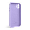 Чохол Full Silicone Case для Apple iPhone 12 lilac (39) закрита камера