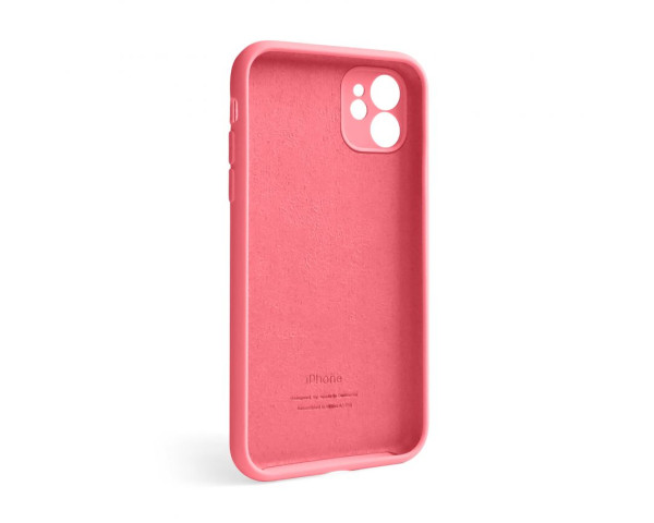 Чохол Full Silicone Case для Apple iPhone 12 watermelon (52) закрита камера