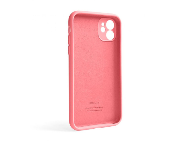 Чохол Full Silicone Case для Apple iPhone 12 watermelon (52) закрита камера (без логотипу)