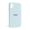 Чохол Full Silicone Case для Apple iPhone 12 sky blue (58) закрита камера