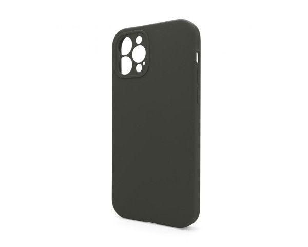 Чохол Full Silicone Case для Apple iPhone 12 Pro dark olive (35) закрита камера (без логотипу)