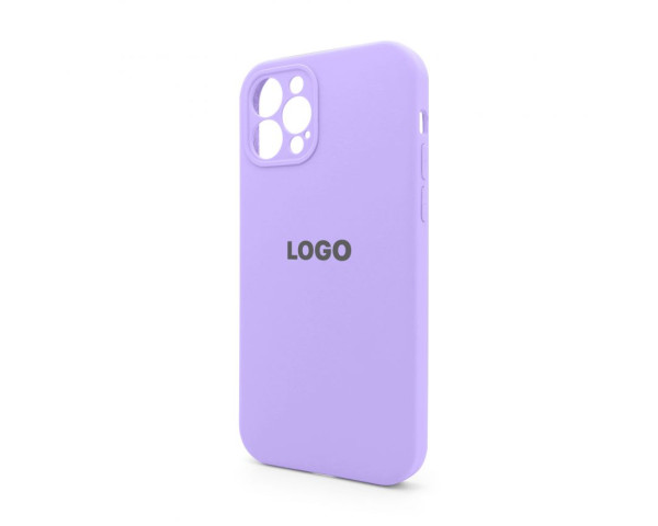 Чохол Full Silicone Case для Apple iPhone 12 Pro lilac (39) закрита камера