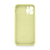 Чохол Full Silicone Case для Apple iPhone 12 Pro mellow yellow (51) закрита камера (без логотипу)