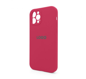 Чохол Full Silicone Case для Apple iPhone 12 Pro pomegranate (59) закрита камера