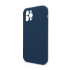 Чохол Full Silicone Case для Apple iPhone 12 Pro deep navy (68) закрита камера (без логотипу)
