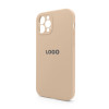 Чехол Full Silicone Case для Apple iPhone 12 Pro desert gold (76) закрытая камера
