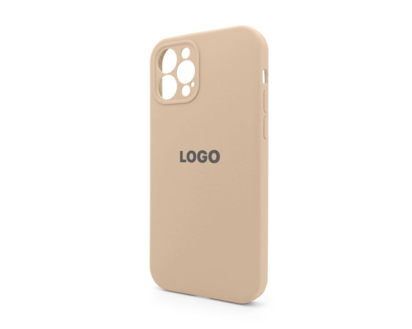 Чехол Full Silicone Case для Apple iPhone 12 Pro desert gold (76) закрытая камера