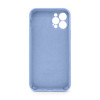Чохол Full Silicone Case для Apple iPhone 12 Pro Max light blue (05) закрита камера (без логотипу)