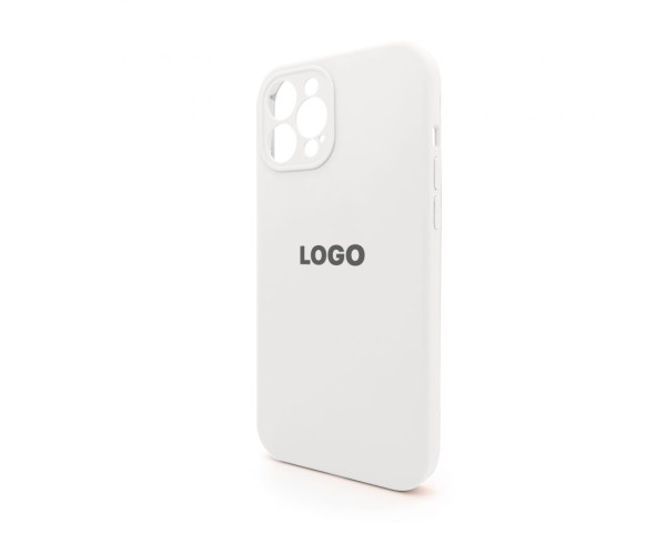 Чохол Full Silicone Case для Apple iPhone 12 Pro Max white (09) закрита камера