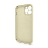 Чехол Full Silicone Case для Apple iPhone 12 Pro Max antique white (10) закрытая камера