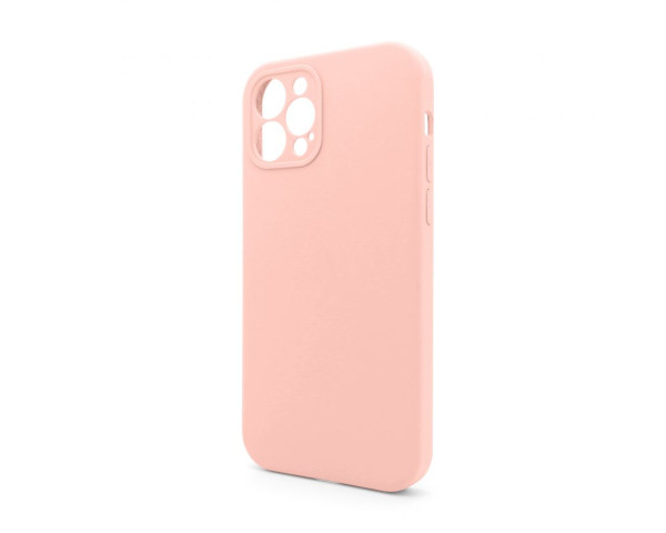 Чохол Full Silicone Case для Apple iPhone 12 Pro Max light pink (12) закрита камера (без логотипу)