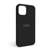 Чохол Full Silicone Case для Apple iPhone 12 Pro Max black (18)