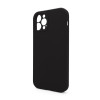 Чохол Full Silicone Case для Apple iPhone 12 Pro Max black (18) закрита камера (без логотипу)