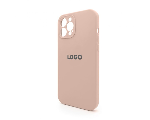 Чохол Full Silicone Case для Apple iPhone 12 Pro Max nude (19) закрита камера