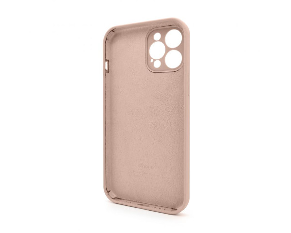 Чохол Full Silicone Case для Apple iPhone 12 Pro Max nude (19) закрита камера