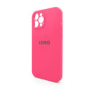 Чохол Full Silicone Case для Apple iPhone 12 Pro Max shiny pink (38) закрита камера