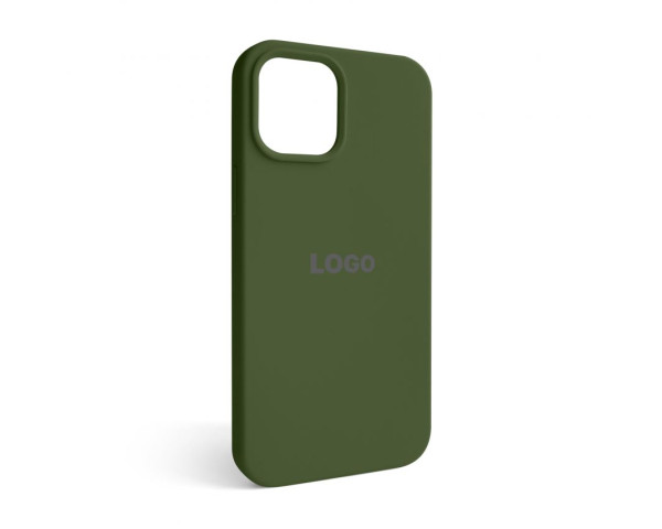 Чохол Full Silicone Case для Apple iPhone 12 Pro Max army green (45)