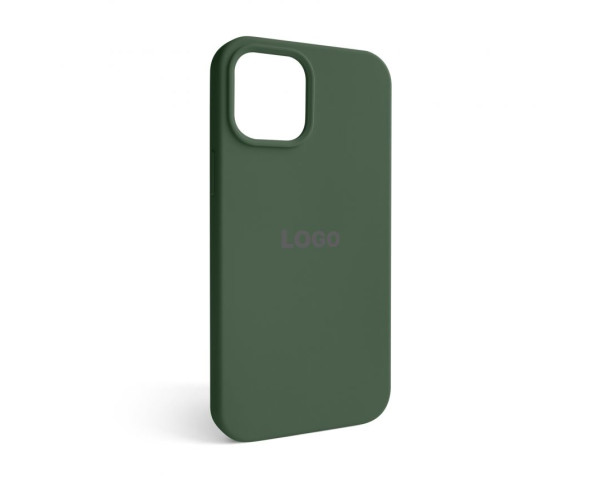 Чехол Full Silicone Case для Apple iPhone 12 Pro Max atrovirens green (54)