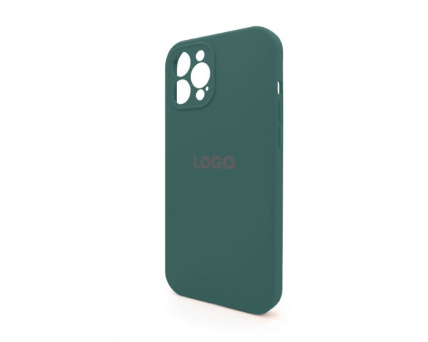 Чохол Full Silicone Case для Apple iPhone 12 Pro Max pine green (55) закрита камера