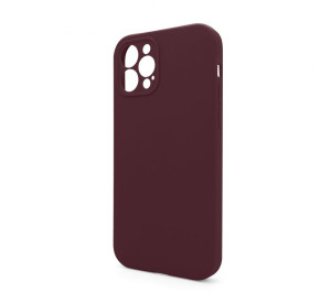 Чохол Full Silicone Case для Apple iPhone 12 Pro Max plum (57) закрита камера (без логотипу)