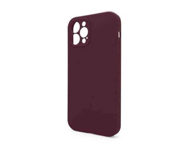 Чохол Full Silicone Case для Apple iPhone 12 Pro Max plum (57) закрита камера (без логотипу)