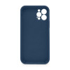Чохол Full Silicone Case для Apple iPhone 12 Pro Max deep navy (68) закрита камера (без логотипу)