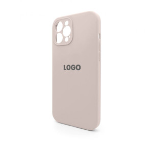 Чохол Full Silicone Case для Apple iPhone 12 Pro Max grey pink (73) закрита камера