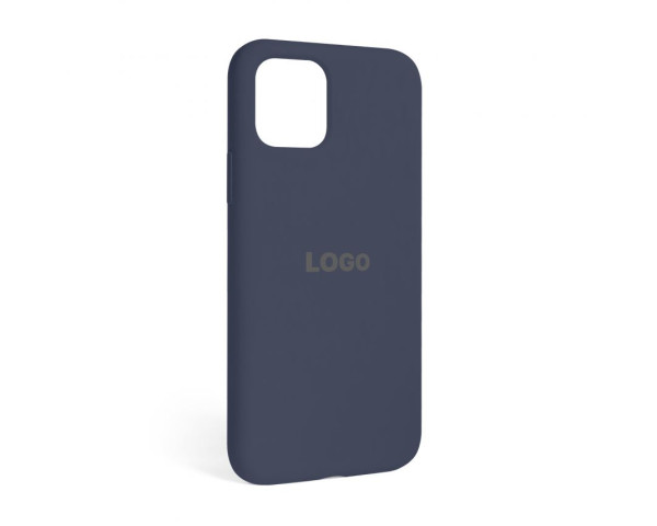 Чохол Full Silicone Case для Apple iPhone 12, 12 Pro dark blue (08)
