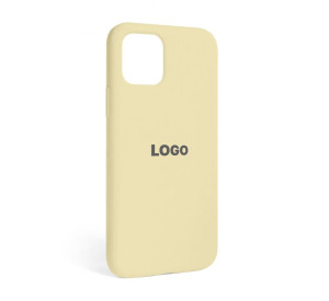 Чохол Full Silicone Case для Apple iPhone 12, 12 Pro antique white (10)