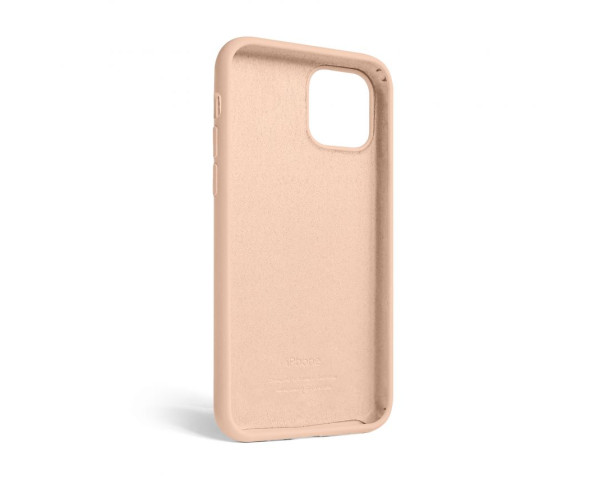 Чохол Full Silicone Case для Apple iPhone 12, 12 Pro nude (19)