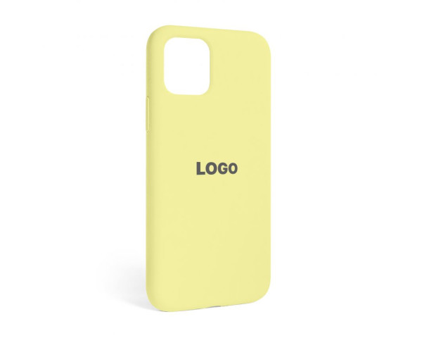 Чохол Full Silicone Case для Apple iPhone 12, 12 Pro mellow yellow (51)