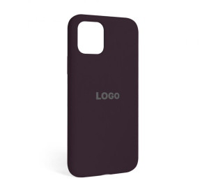 Чохол Full Silicone Case для Apple iPhone 12, 12 Pro elderberry (69)