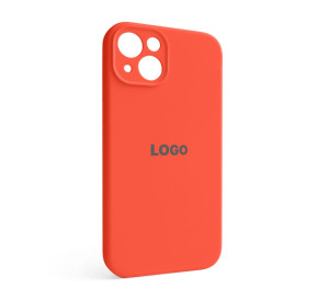 Чохол Full Silicone Case для Apple iPhone 13 orange (13) закрита камера