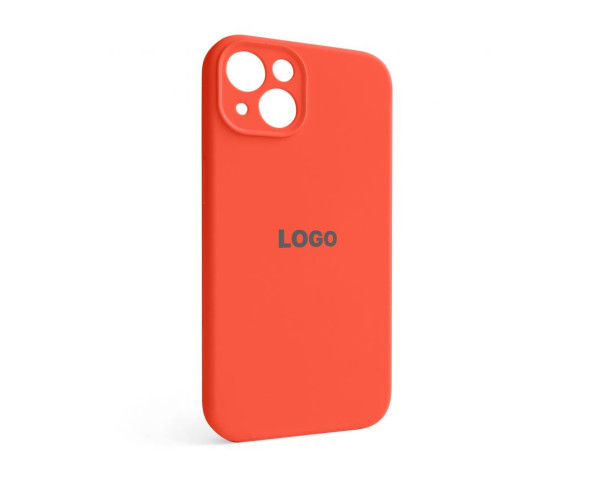 Чохол Full Silicone Case для Apple iPhone 13 orange (13) закрита камера