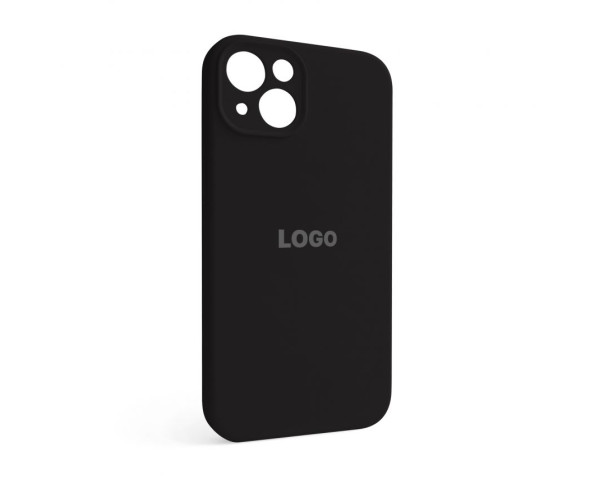 Чехол Full Silicone Case для Apple iPhone 13 black (18) закрытая камера